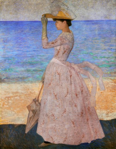 The Woman with the Umbrella by Aristide Maillol